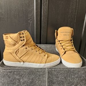 Supra Skytop Chad Muska 001 Camel with white soles